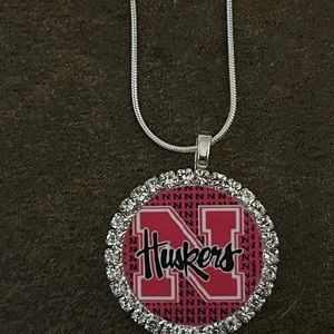 Nebraska huskers necklace